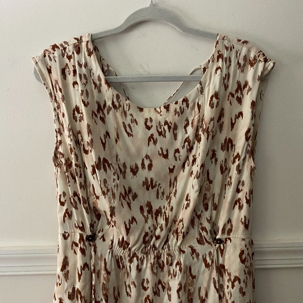 Free People Fake Love Open Back Leopard Print Mini Dress Size XS‎ - Picture 7 of 9